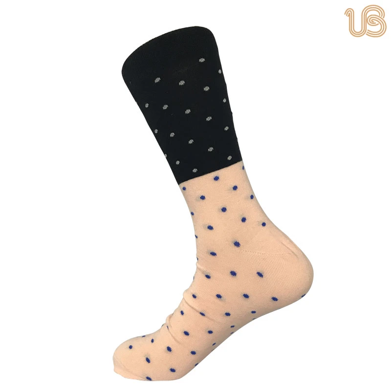 Women's Colorful Knee High Comb Cotton Sock