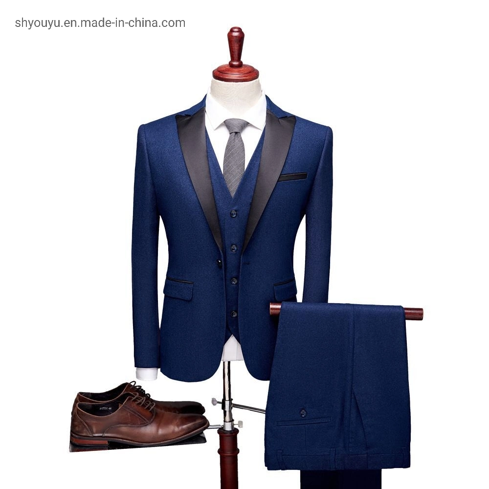 Apparel Clothing Bespoke Suit Coat Pant Tuxedo Wedding Suit Business Men Suit