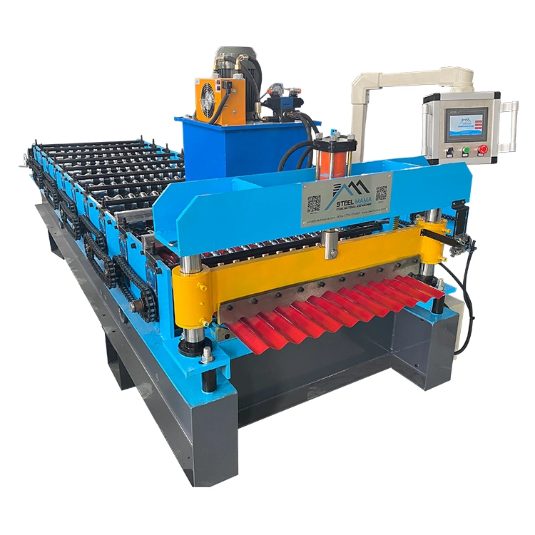 Factory Direct Sale Manufacturer 836 Corrugated Galvanized Metal Panel Roof Sheet Roll Forming Machine