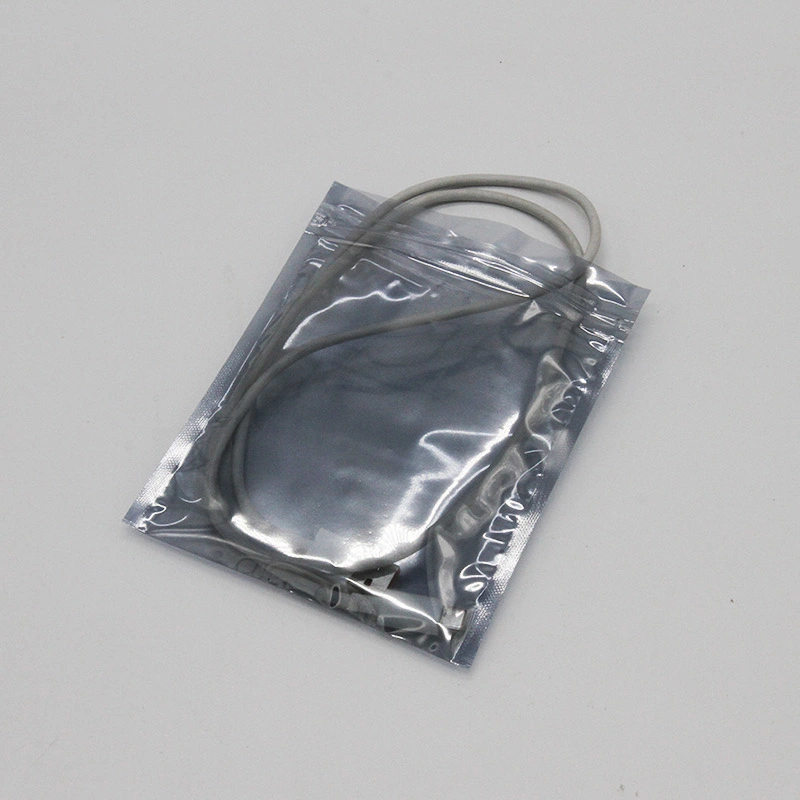 Silver Gray 122*150*0.15 mm Semitransparent ESD Shielding Bag