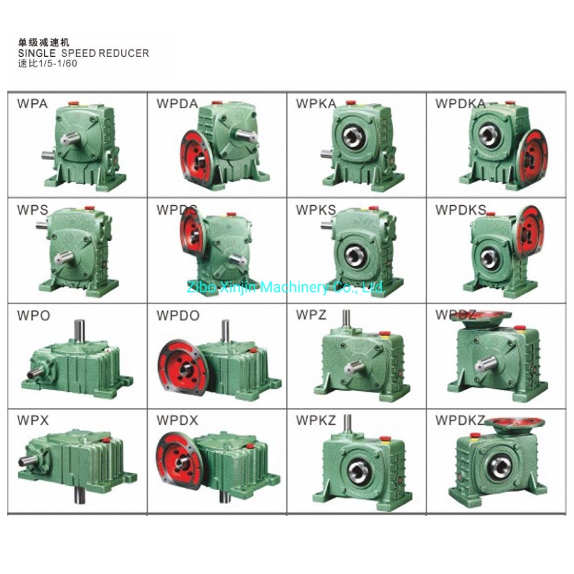 Wpa Exquisite Structure Manufacturing Worm Speed Reducer Hand Large Worm Gearbox