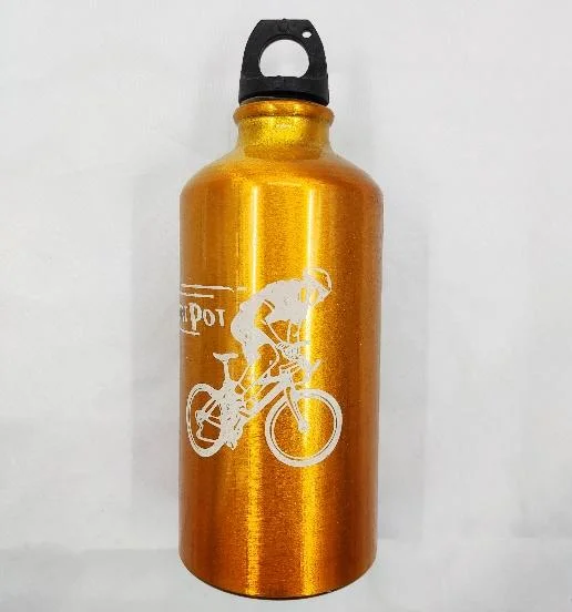 2022 500ml Aluminum Alloy Sports Water Bottles Cycling Camping Bicycle Bike Kettle Outdoor Riding Sports Kettle