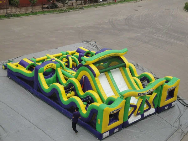 2023 New Giant Runway Inflatable Obstacle Course Sport Games for Sale