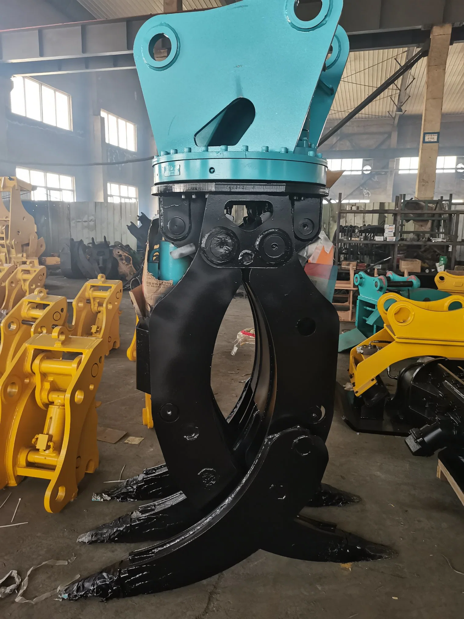 5ton-8ton Excavator Hydraulic Wood Rotating Grapple for High quality/High cost performance 