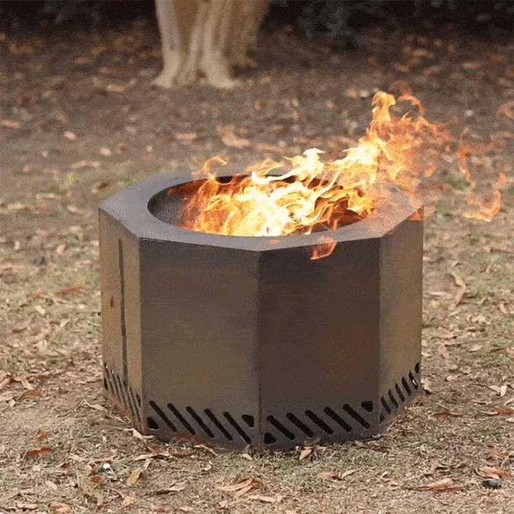 Customized Corten Steel Garden Decoration Metal Fire Pit