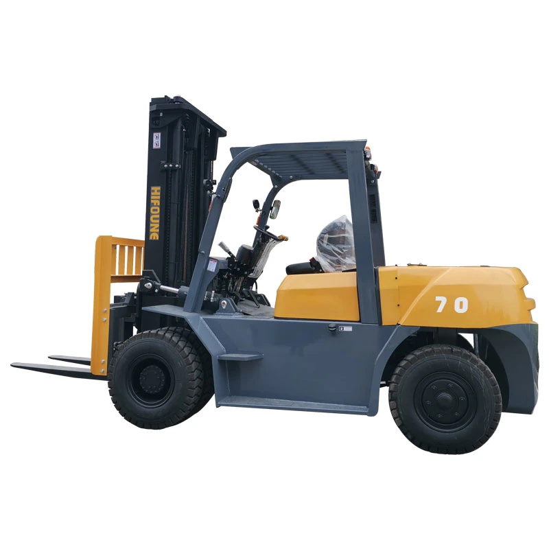 Engine Powered Heavy Duty New Brand 8 Ton Diesel Forklift Truck