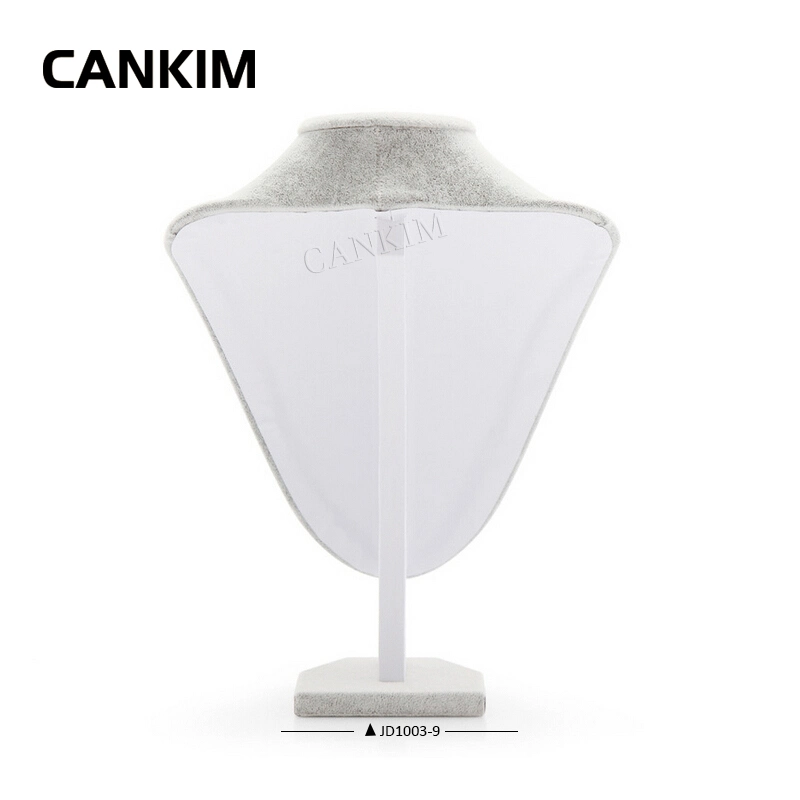 Cankim Original Factory Neck Model Velvet Jewelry Display Holder Mannequin Necklace Display Bust