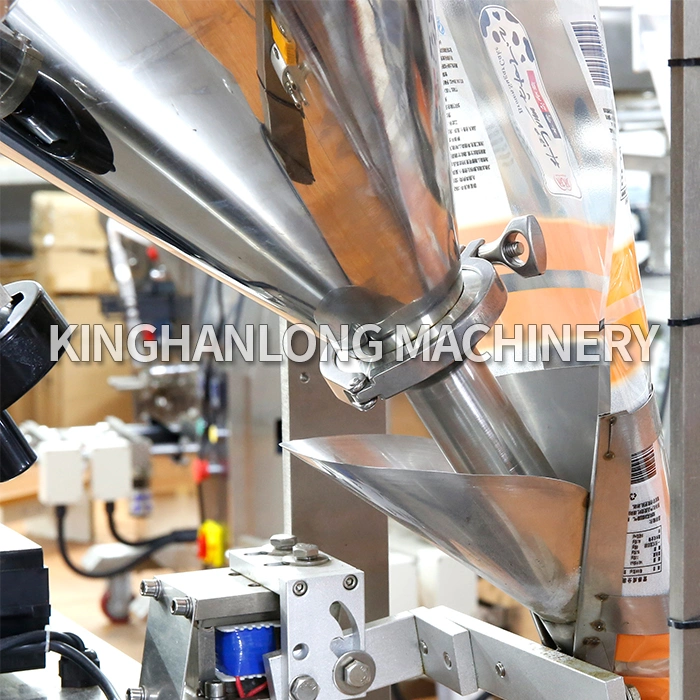 Kinghanlong Computer Automatic Weight Vffs 4 Side Seal Powder Form Fill Seal Wrapping Flow Packaging Packing Filling Sealing Machine