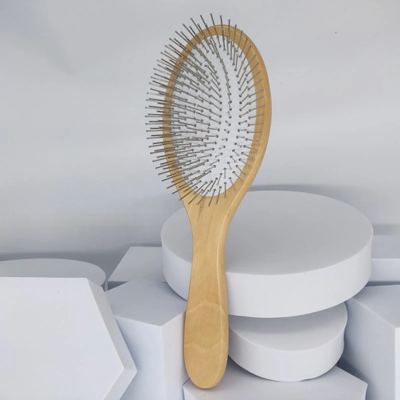 Hot Selling Vegan Hair Brush High quality/High cost performance  Comb Home Anti Static Hair Comb Wooden Natural Detangling Hair Brush