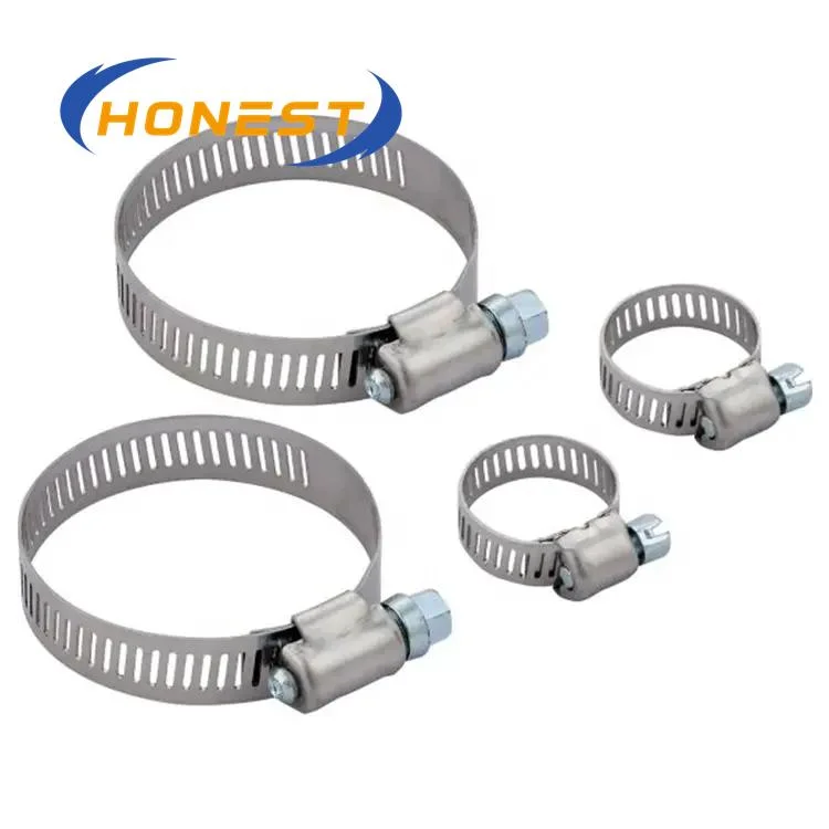 Made in China Stainless Steel American Style Hose Clamp