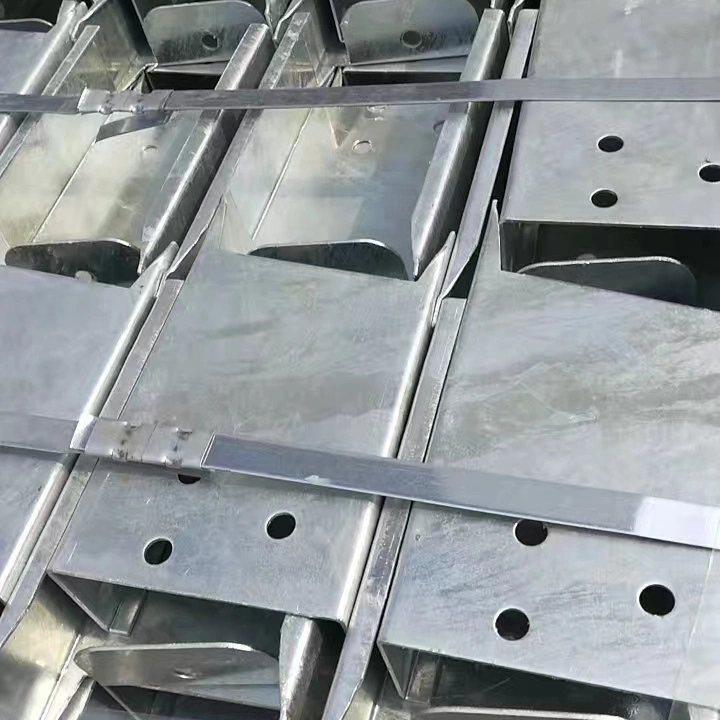 Heiß getaucht galvanisierte Leitplanke verwendet Trapez Spacer Blöcke hergestellt in China