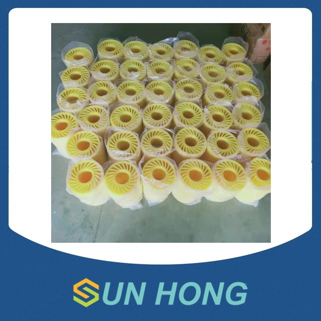 Polyurethane No Crush Wheel PU Sun Wheel for Corrugated Machine