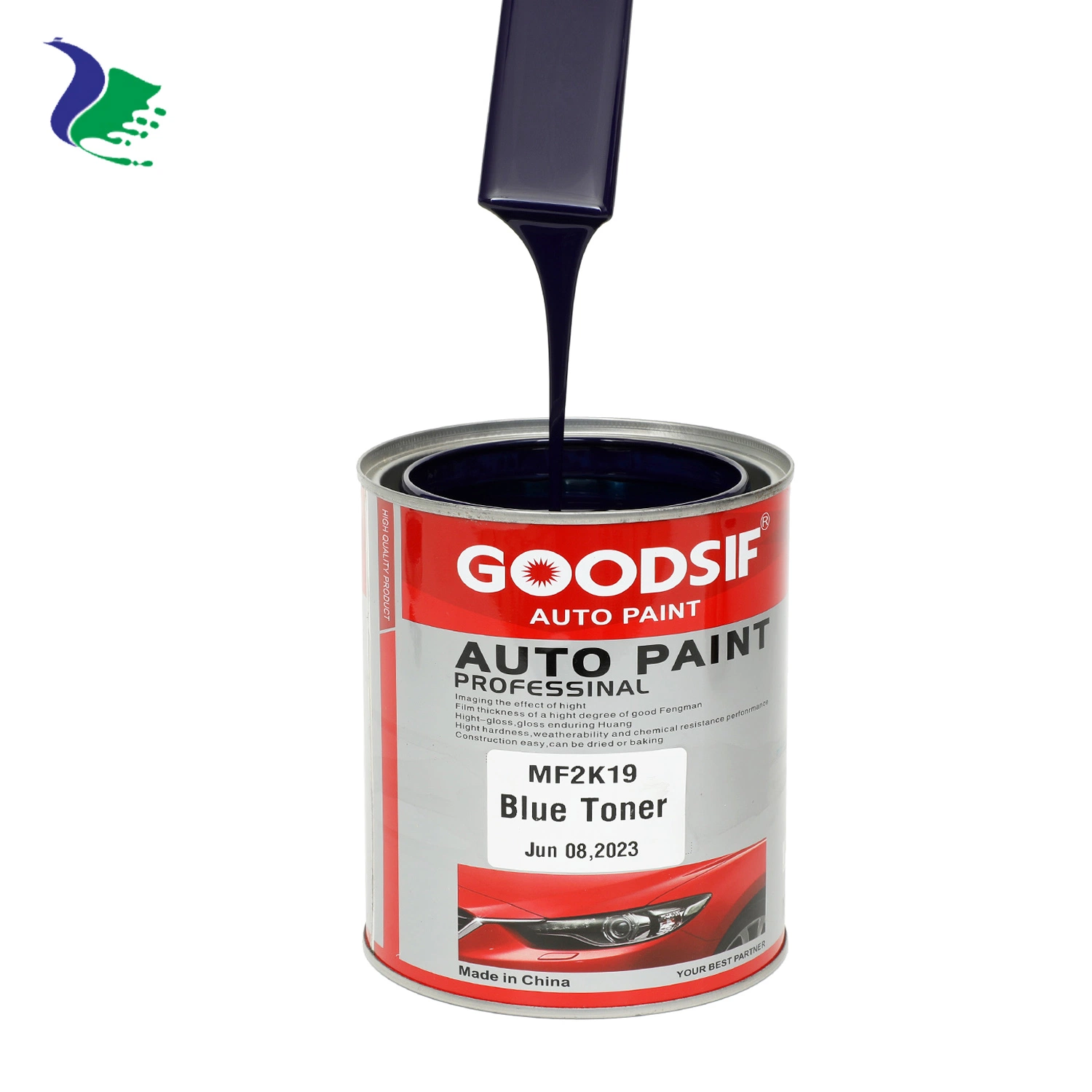 Car Body Work Repair Lacquer Automotive Paint Manufacturer 1K Mix Toner Basecoat Primer Auto Paint