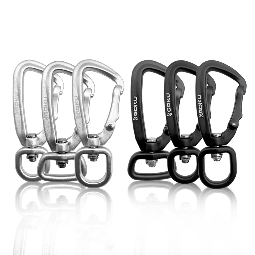 Fabrik Großhandel/Lieferant Hundeleine Outdoor Sport Swivel Karabiner 4kn Mini Karabinerhaken