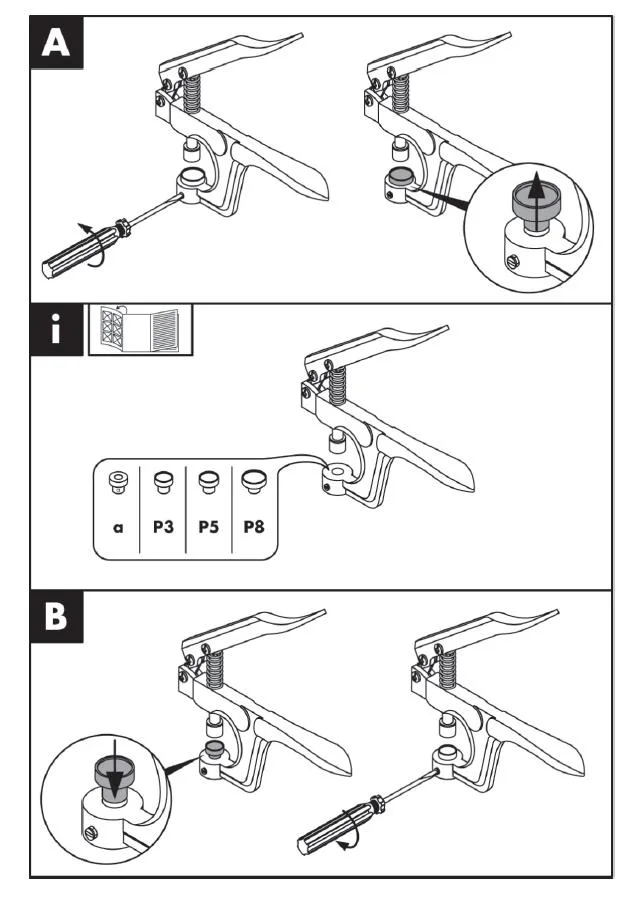 Hot-Sales Snap Button Set with Pliers Plastic Snap Fastener Set for DIY Tooling T3 T5 T8