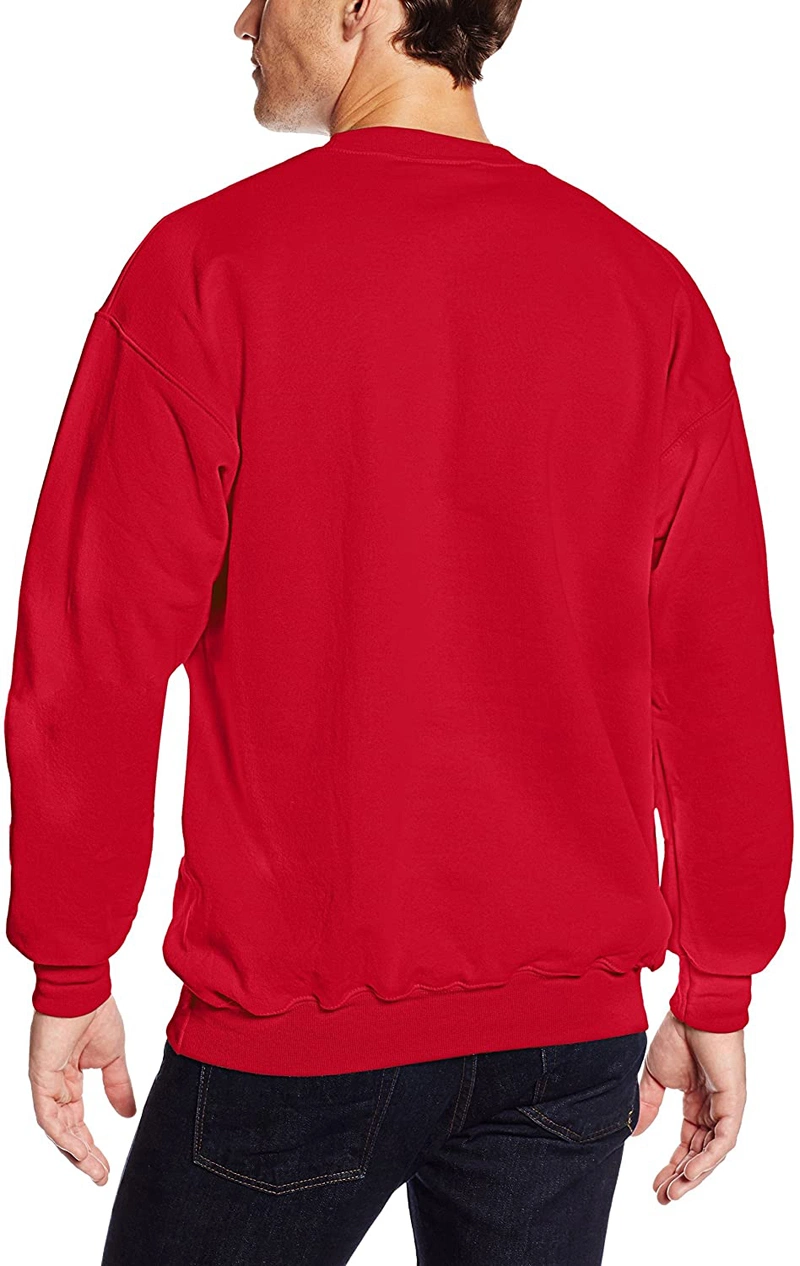 Hombres′ S Ultimate algodón poliéster Heavyweight Sudaderas de cuello de crewneck