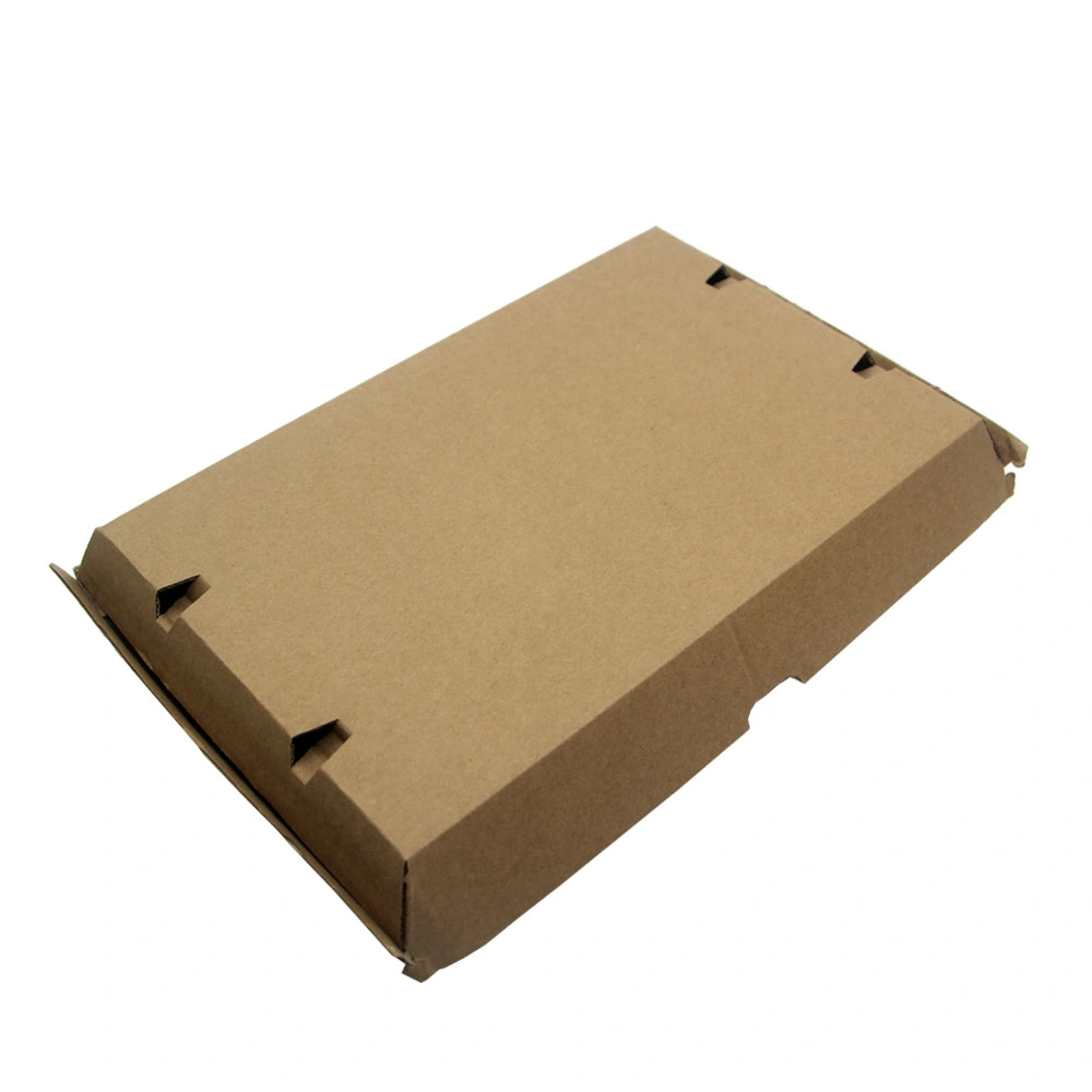 Custom Logo Printed Brown Kraft Paper Cardboard Food Grade Hamburger Boxes Takeaway Take out Food Container Fast Food Box with 18 PE Film Lining