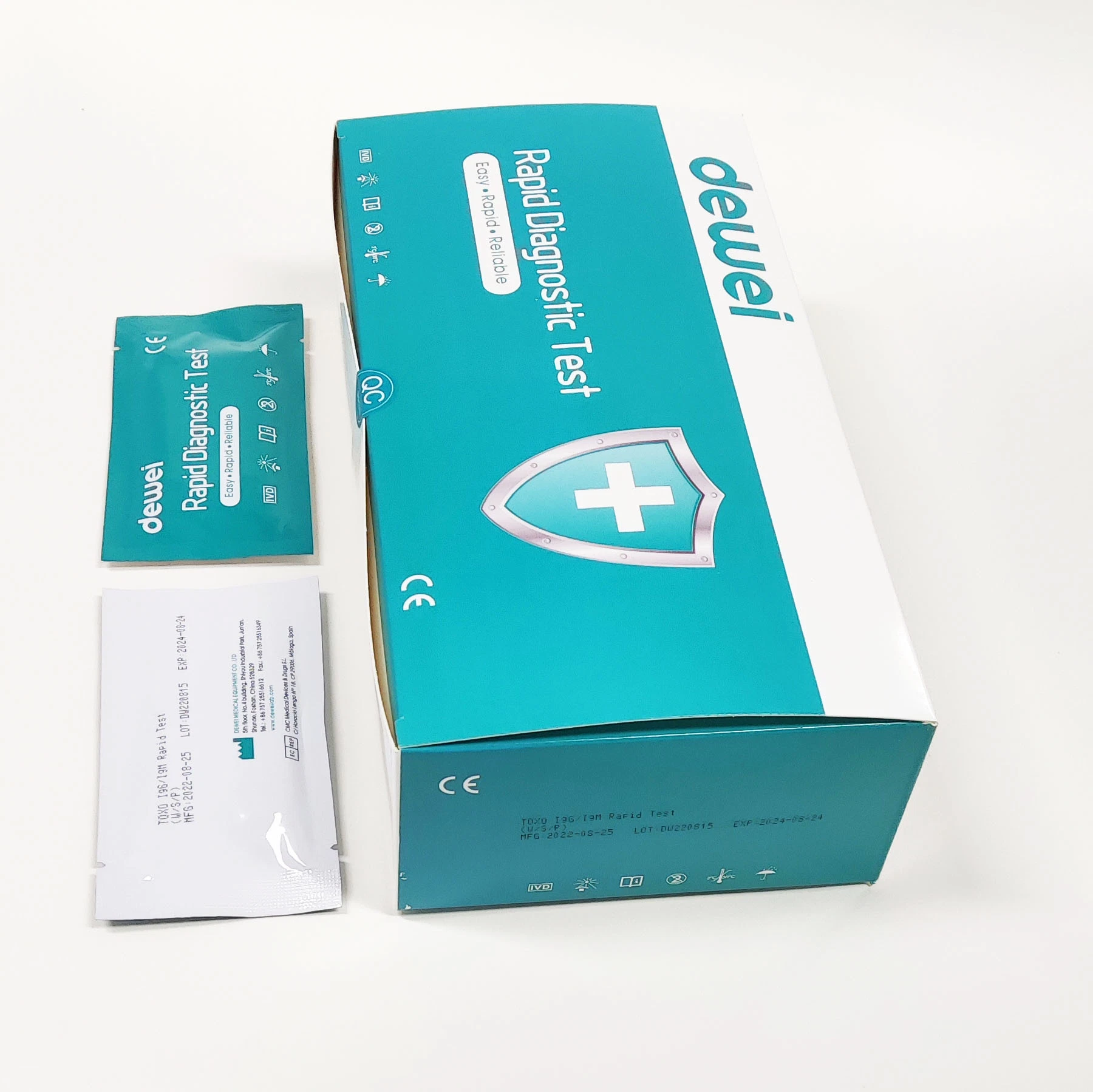 Toxo IgG/IgM für Vollblut Serum Plasma Probe Schnelltest