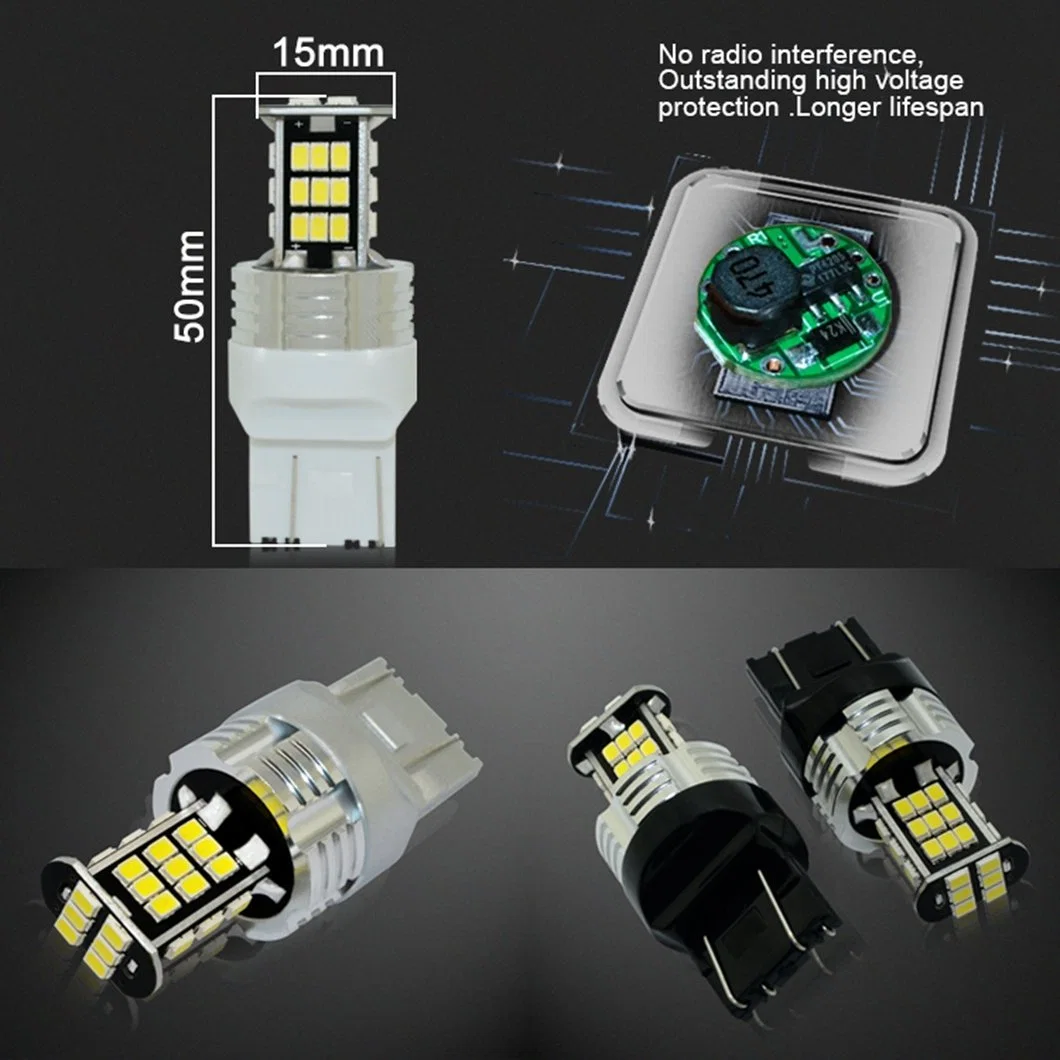 Gview V30 3020 30SMD Chip Amber/White/Red 1156/1157/3156/3157/7440/7443/BA15S/P21W/BAU15S t20 bulb Car 1157 1156 7440 led ODM