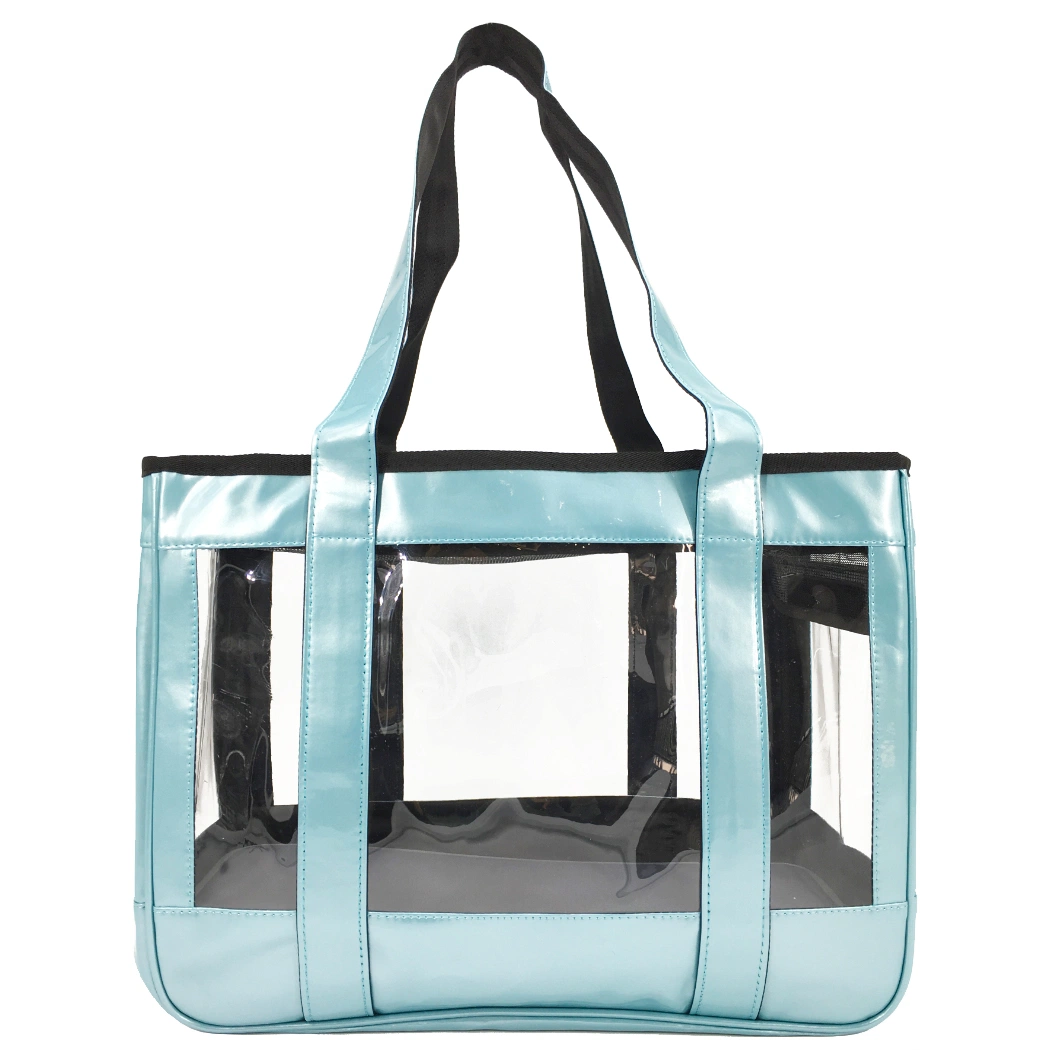 Lightweight Transparent Outdoor Carrier Fashion Puppy Kitty Tote Pet Bag
