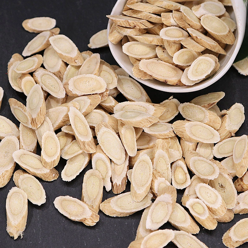 Huang Qi té de la rebanada raíz herbal herbal chino secado Astragalus Mongholicus