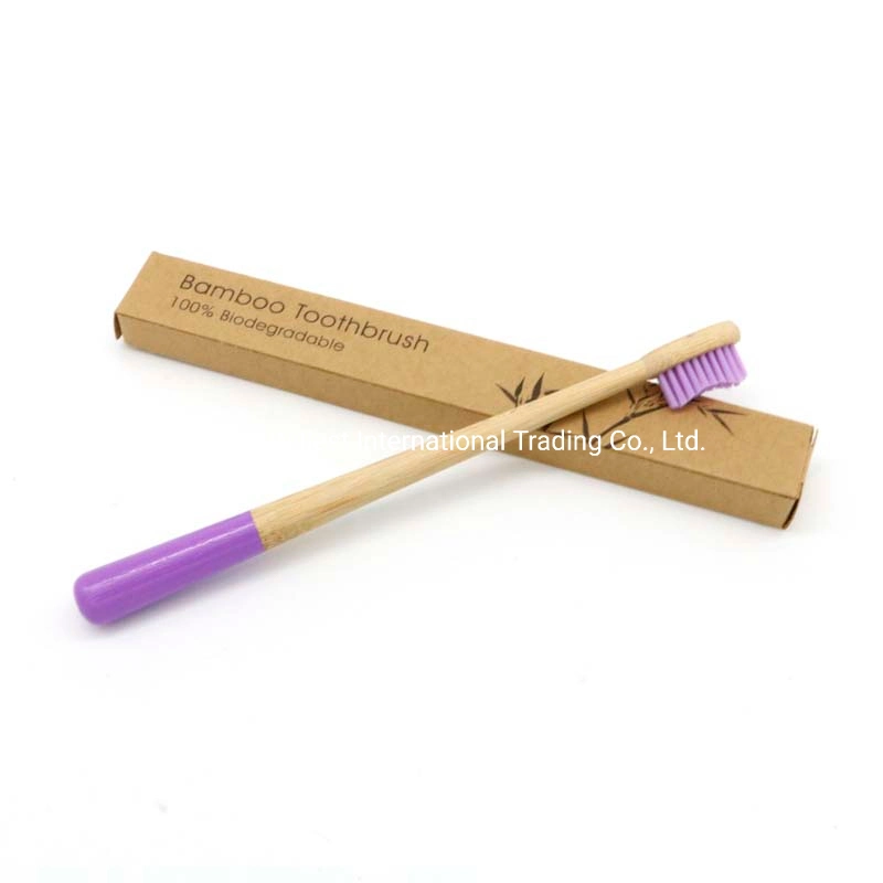 FDA Approved 100% Biodegradable Environmental Charcoal Bamboo Toothbrush