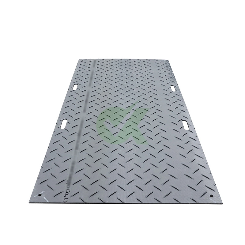 Tapis de sol en HDPE pour carte d'accès de plage composite portable