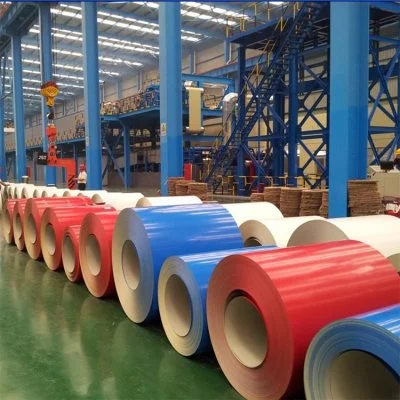 Prepainted Color Coated Galvanized Zinc Coated Cold Rolled Roll Steel PPGL PPGI Gl Gi Coil