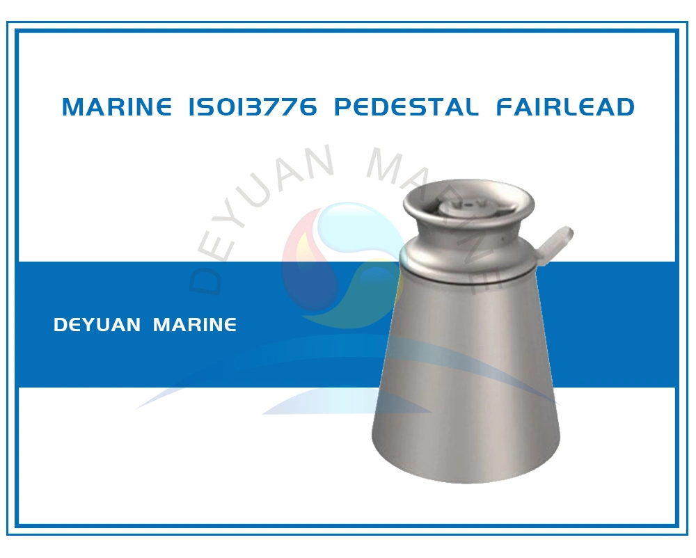 JIS-F2014 Panama Fairlead Ship Roller Fairlead with Pedestal and Horn