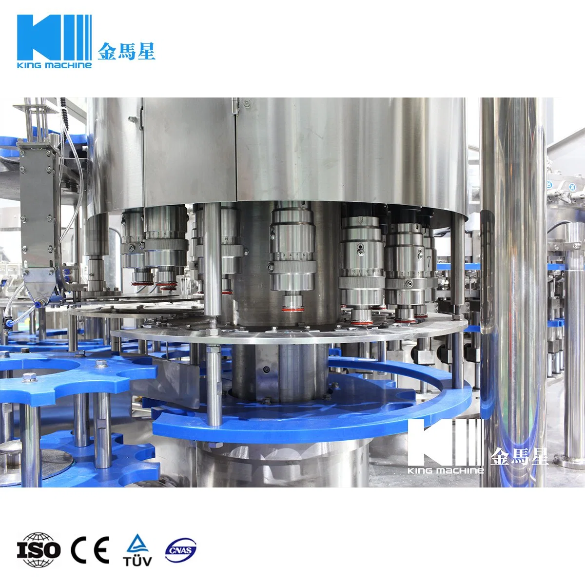 Sparkling Beverage Filling Machine Soft Drink Manufacturing Equipment Making Plant