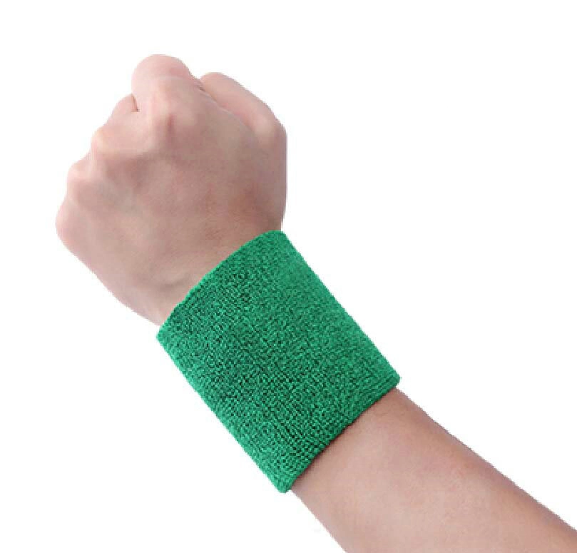 Hot Selling Breathable Elastic Wrist Band Cotton Towel Wristband Wrist Bracer Support