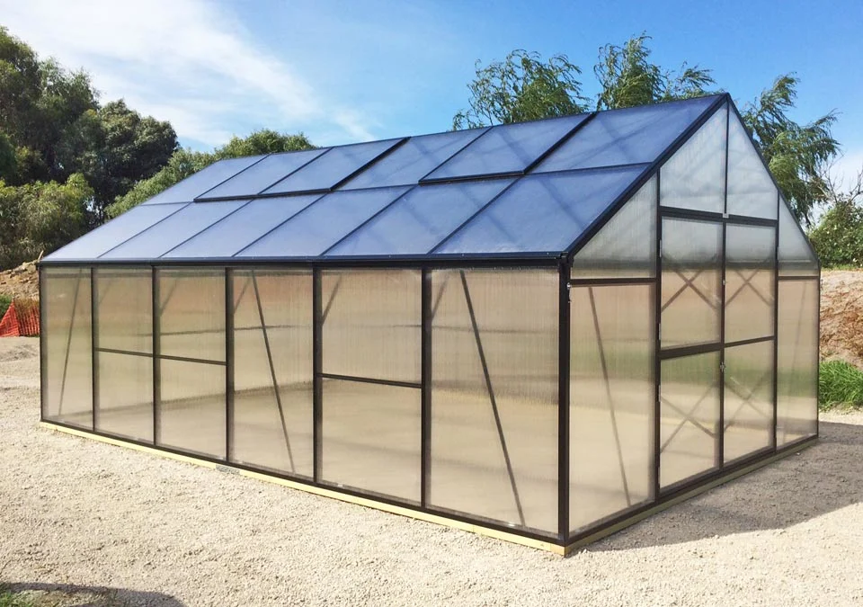 2022 Fashion Design Greenhouse Use with Aluminium and Single Glass