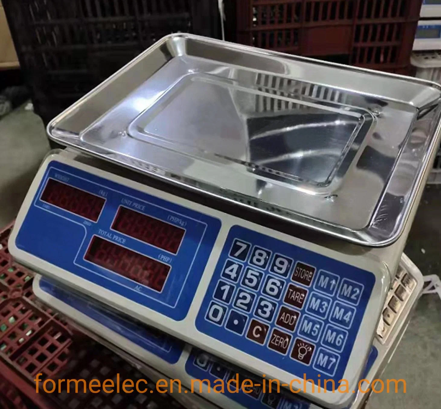 Price Computing Vegetable Scale Fruit Weight Scale 30kg Electronic Weigher Digital Price Scale