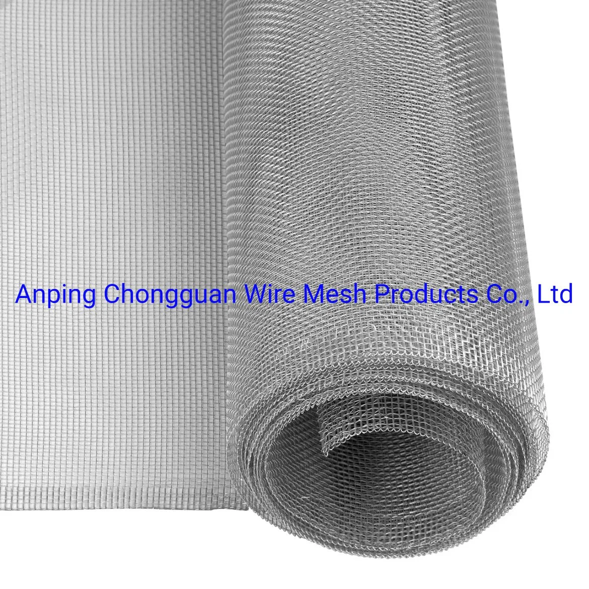 Ss Finish White Polish Aluminium Window Screen Wire Mesh Netting