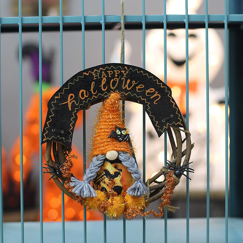 Halloween Wreath Halloween Decor with Front Door Appropriate for Indoor Window Party Supplies