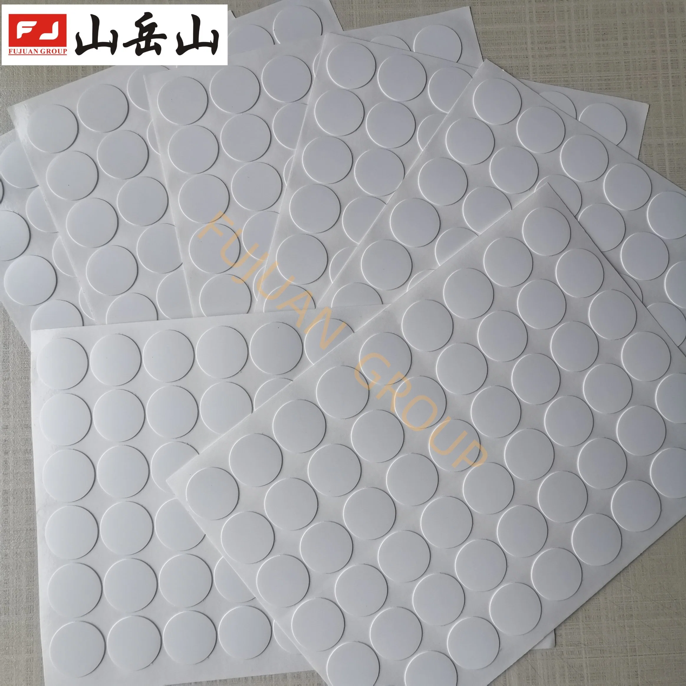 PVC Screw Cover Black White Customized Screw Covers Adhesive Screw Covers