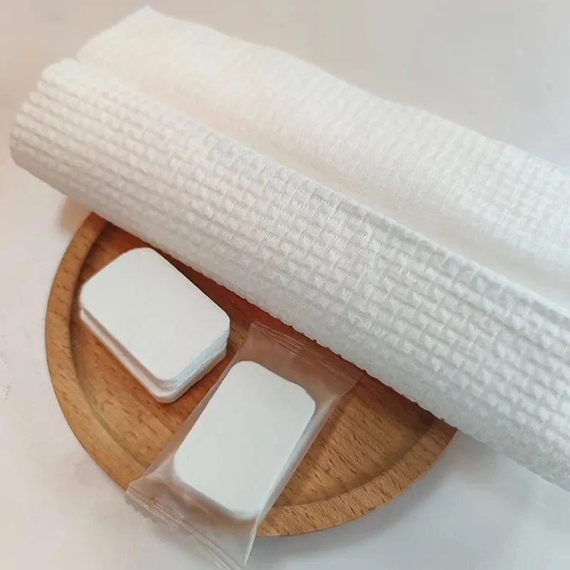 Non-Woven Disposable Compressed Towel Five-Star Hotel Supplies Popular Face Towel