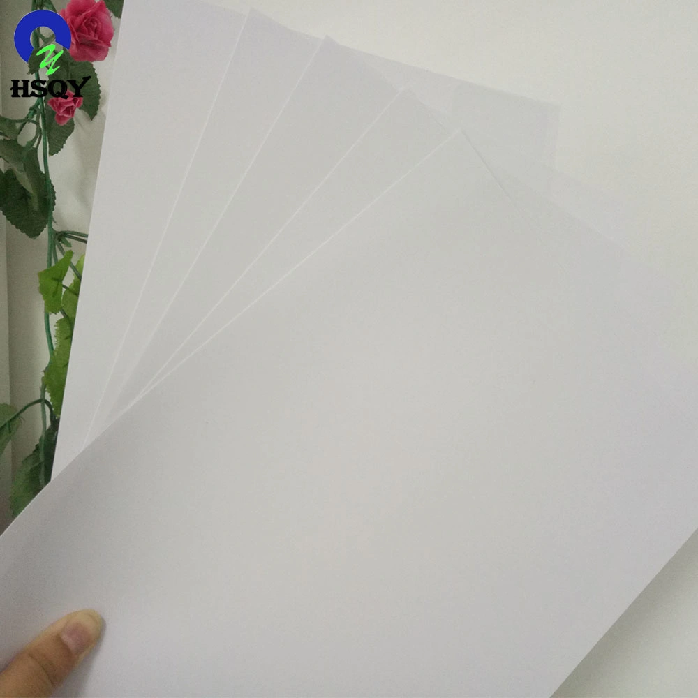 Transaparent Clear Blank PVC A4 Cards for Inkjet Printing