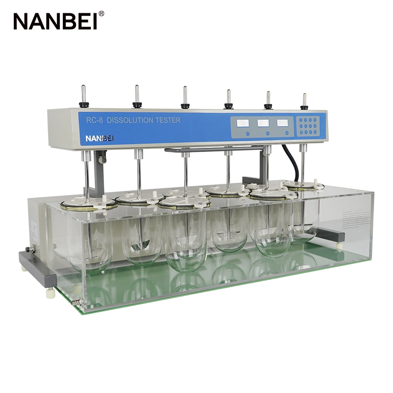 High Efficiency Medical Testing Instrument RC-8 Tablet Dissolution Tester for Pharmacy