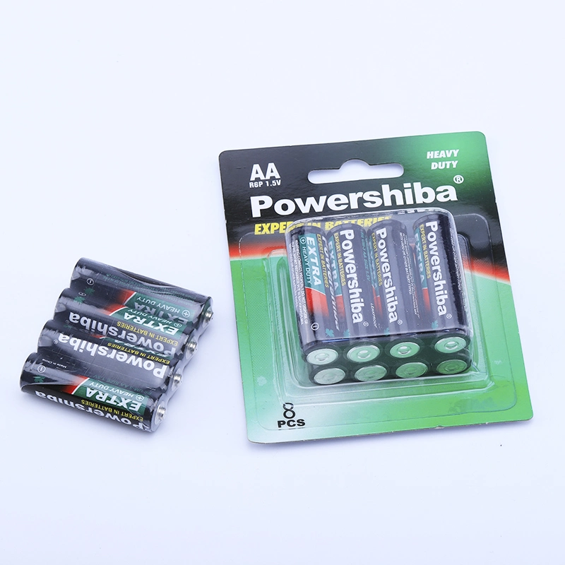 1,5V UM3 AA primäre Super Power Zink-Kohle-Trockenbatterien