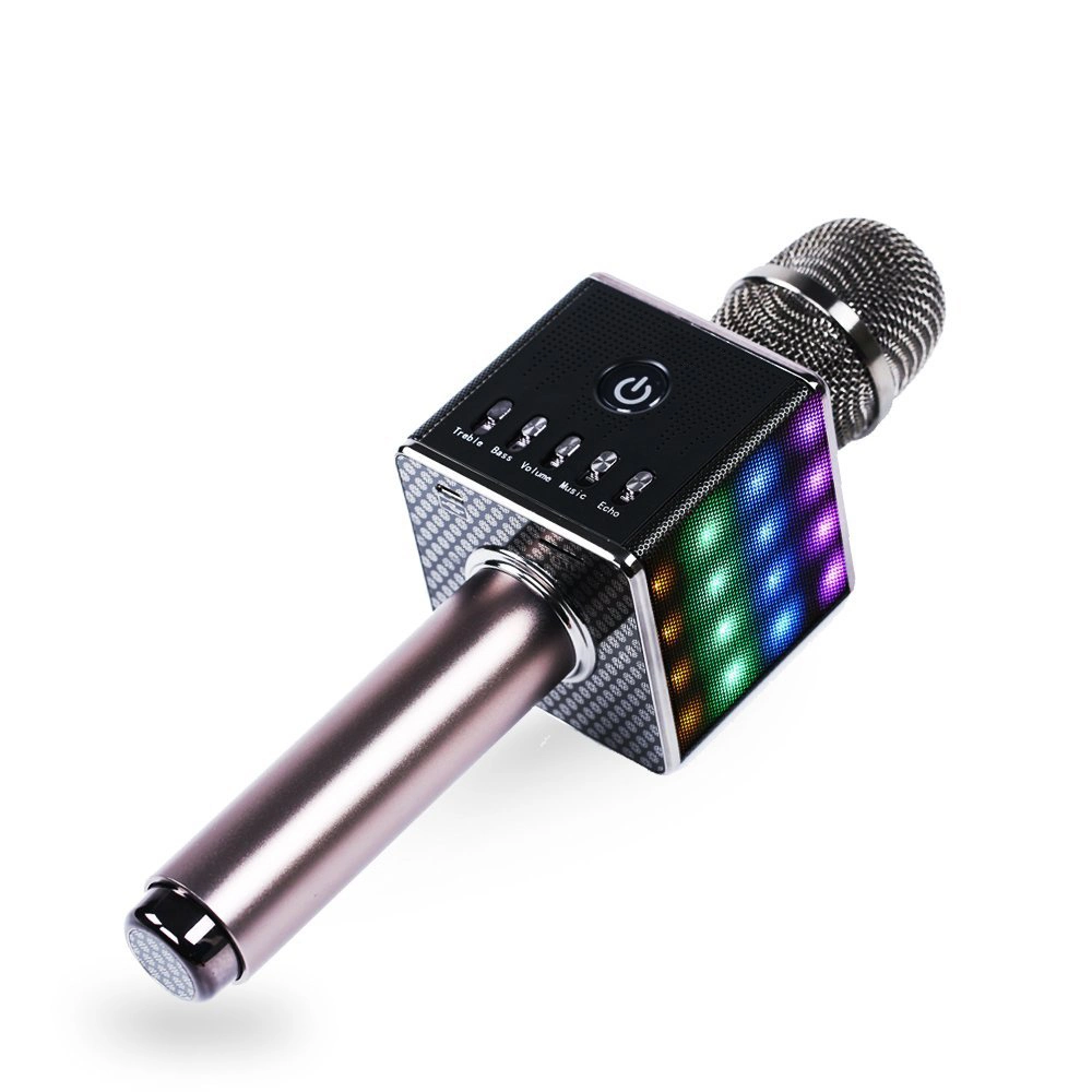 H8 Micrófono de condensador inalámbrica mejor altavoz Bluetooth de Karaoke para KTV