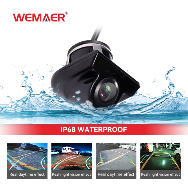 Wemaer Rear Camera Ahd Same Design for Front and Rear Video Car Camera Brand Logo Front View Camera for Toyota Prado 2018