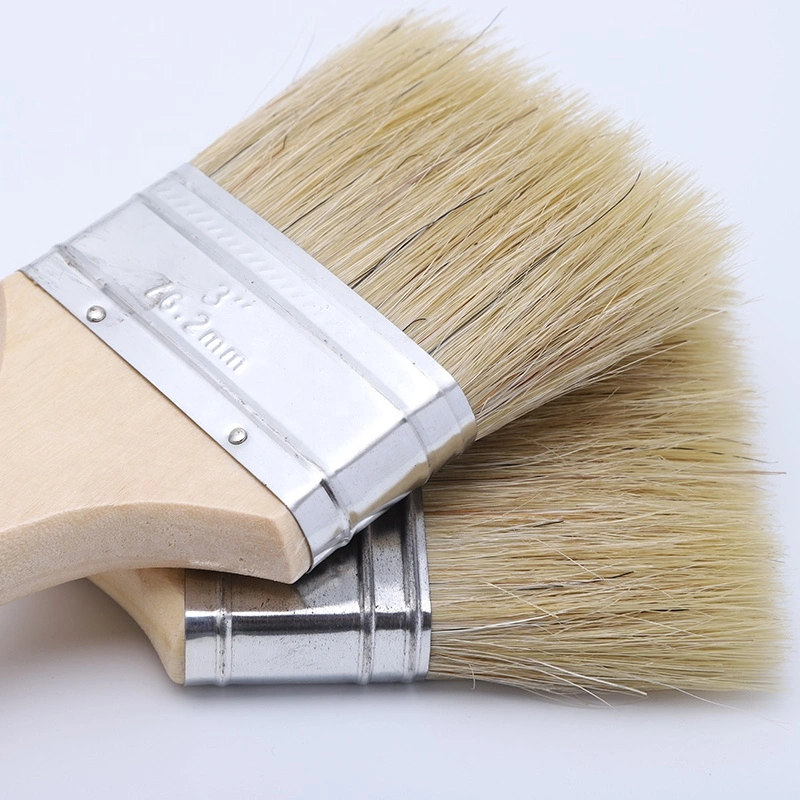 High quality/High cost performance New Cheap Paint Brush Custom Design Wooden Handle Color Paint Brush