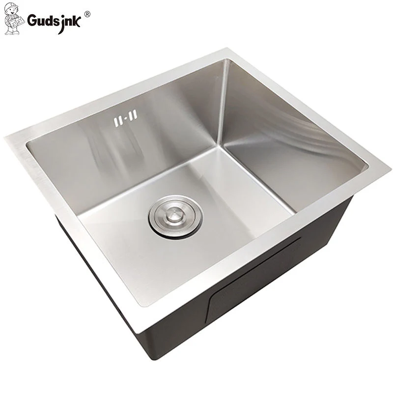 Commercial Vegetable Washing 304 Stainless Steel Kitchen Basin Handmade Sink