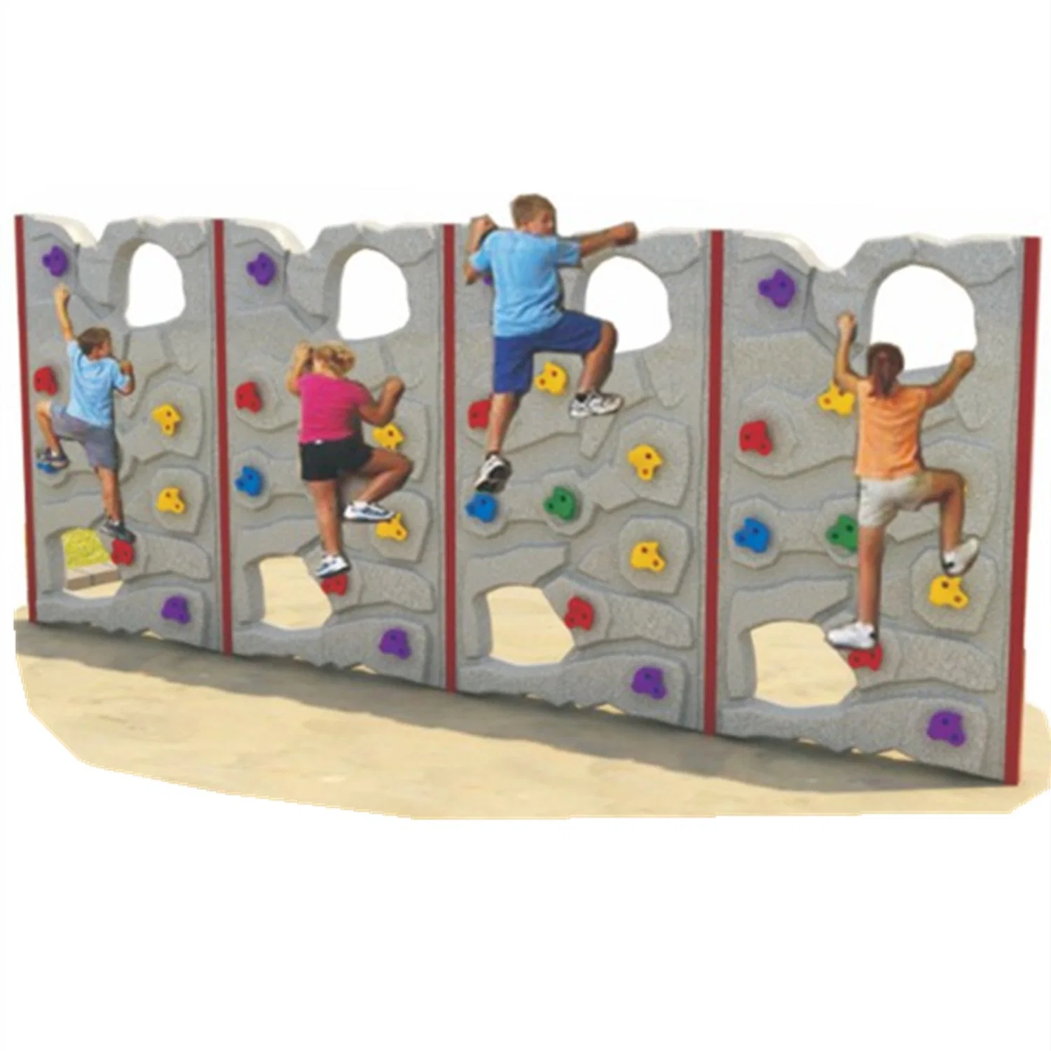 Custom Park Kids Outdoor Rock Climbing