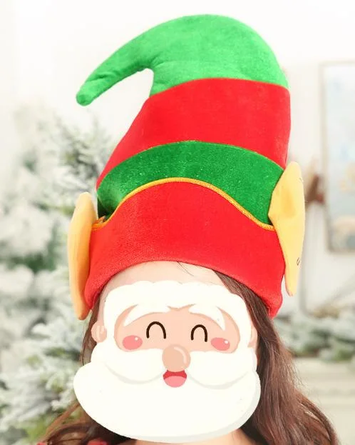 New Xmas Hats Christmas Dress up Props Children's Christmas Hat Adult Christmas Hat Santa Claus Hat