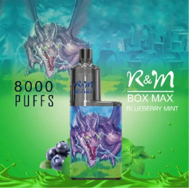 Dating Vape desechable Caja de R&amp;M Max 8000puff Wholesale/Supplier Vape Slim cigarrillo electrónico Pen