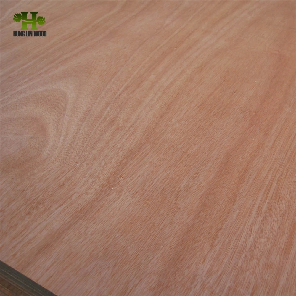 3mm, 5mm, 9mm, 15mm, 18mm Pencil Cedar /Okoume /Red Hardwood Commercial Plywood with Competitive Price