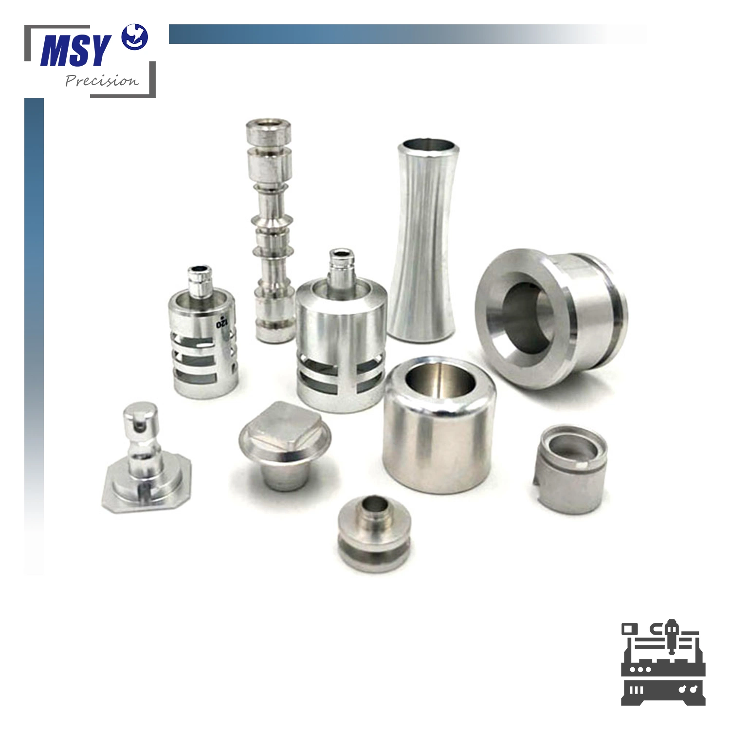 Precision Parts Milling Turning CNC Machining Quench Sewing Machine Parts Textile Equipment Parts