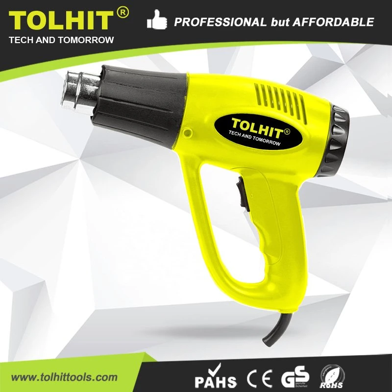 Tolhit 2000W professionnel pour soudure plastique d'étanchéité enroulement rétrécissable pistolet thermique